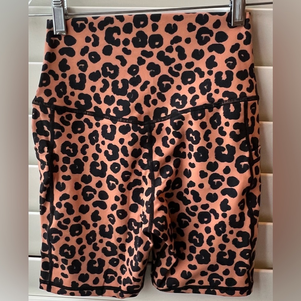Sunzel - XS - NWT - Biker Shorts - Brown Animal Print - listing 2 pair - Soft